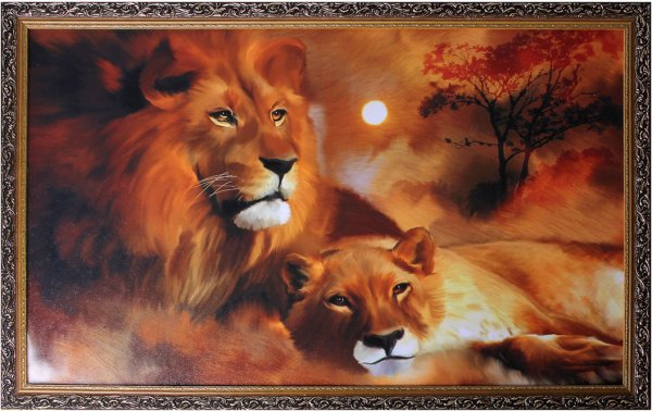 Картина "Лев"