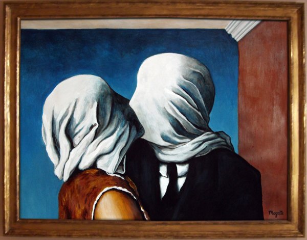 Рене Магритт влюбленные