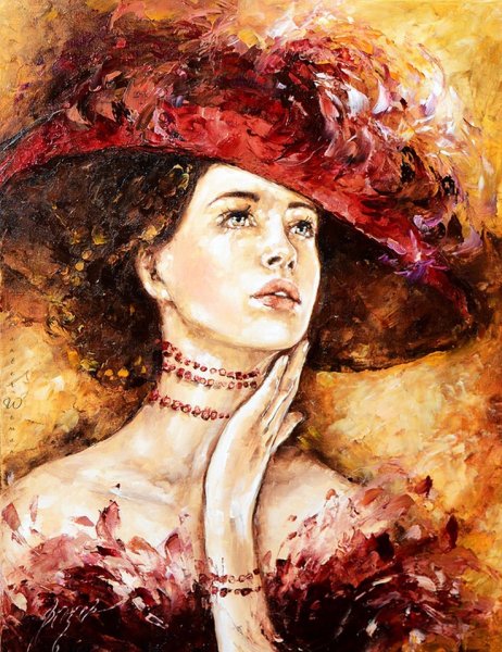 Польская художница Эльжбета Брожек