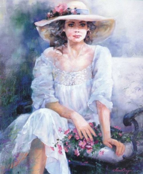 Американская художница Lise Auger