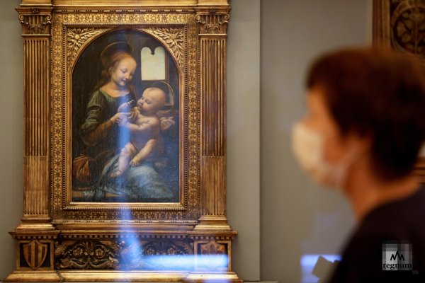 Леонардо да Винчи Мадонна Литта Эрмитаж