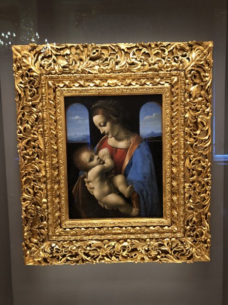 Мадонна Леонардо да Винчи в Эрмитаже