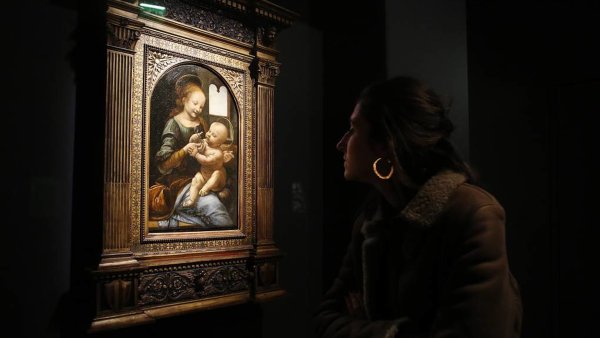 Мадонна Леонардо да Винчи в Эрмитаже
