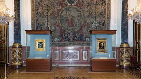 Старый Эрмитаж. Зал Леонардо да Винчи. Санкт-Петербург.