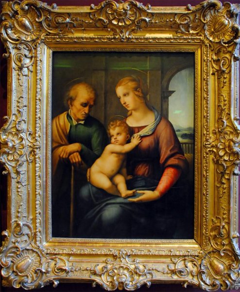 Святое семейство (Мадонна с безбородым Иосифом)» (1505—1507