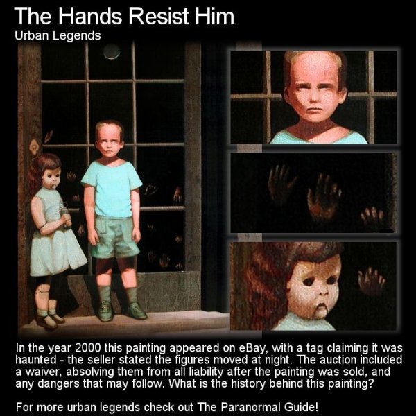 The hands resist him картина