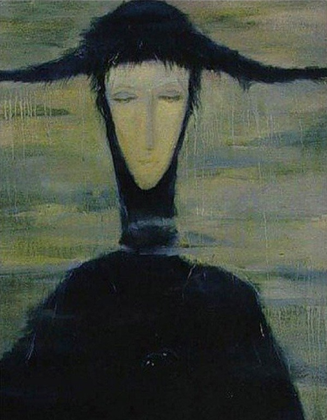 Проклятая картина женщина дождя