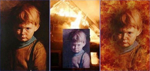 Бруно Амадио « Плачущий мальчик»