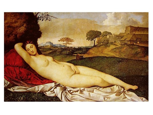 Джорджоне спящая Венера 1510