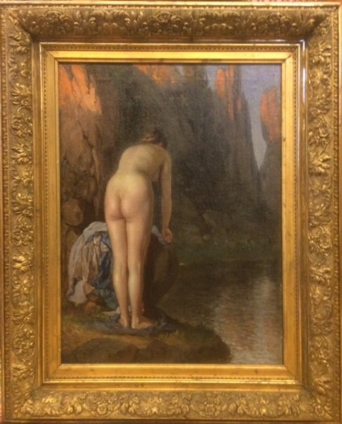 Жан-Огюст-Доминик Энгр Купальщица Вальпинсона