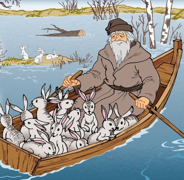 Дед Мазай и зайцы