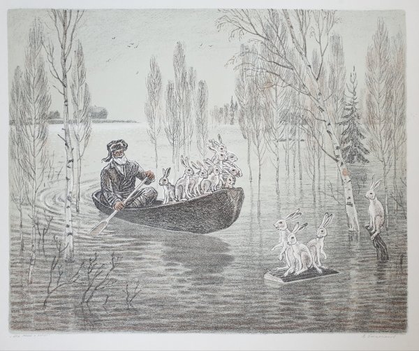 Дед Мазай и зайцы