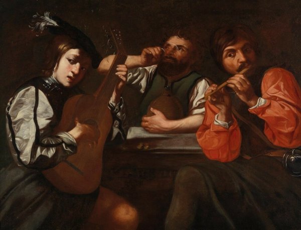 Микеланджело Караваджо музыканты