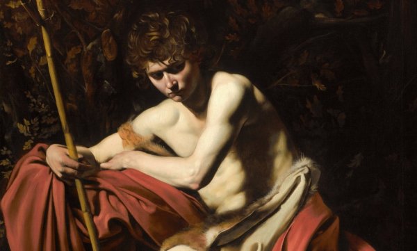 Караваджо Иоанн Креститель 1598