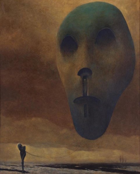 Здзислава Бексиньского картины