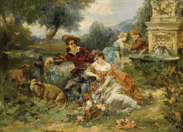 Художник Vicente Garcia de paredes