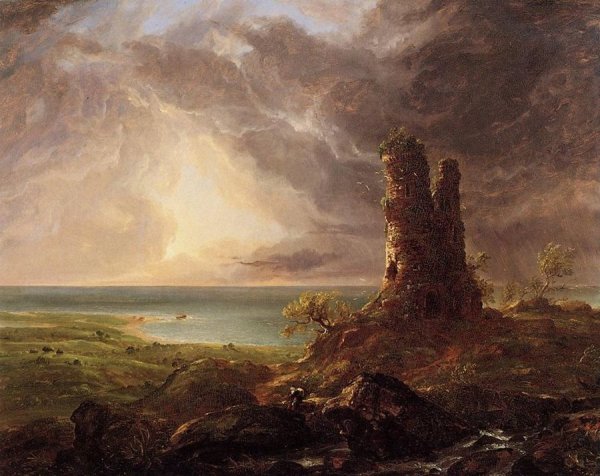 Томас Коул (Thomas Cole), 1801-1848.