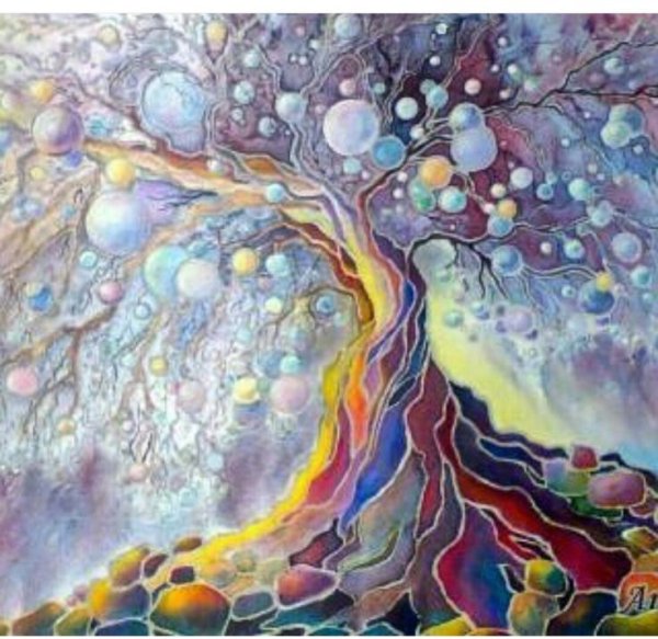 Батик Древо жизни