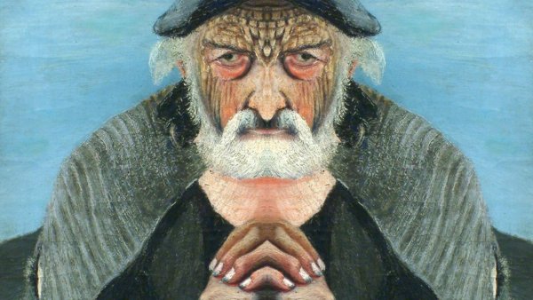 Картина Тивадара Костки Чонтвари старый Рыбак