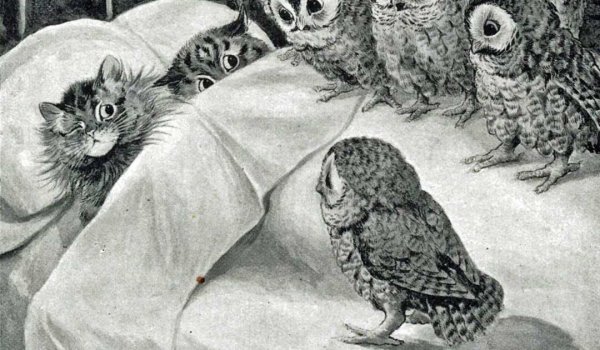 Луис Уэйн «кошачий кошмар»