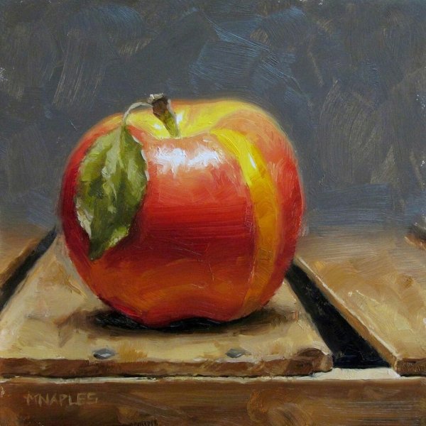 Яблоки живопись