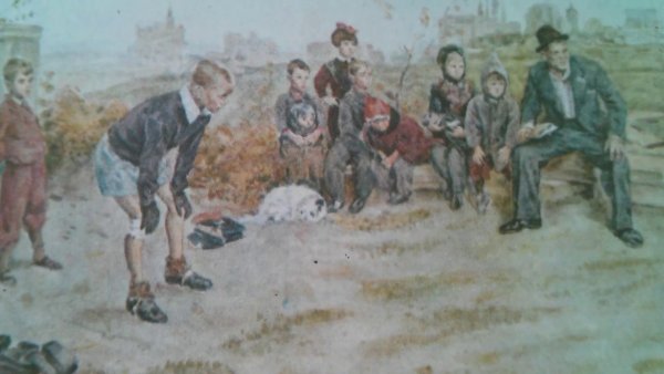 Картина Григорьева вратарь