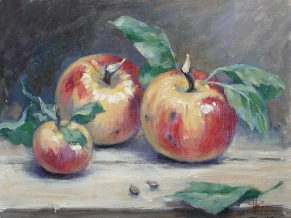 «Яблоки и цветы» (1895/1896)