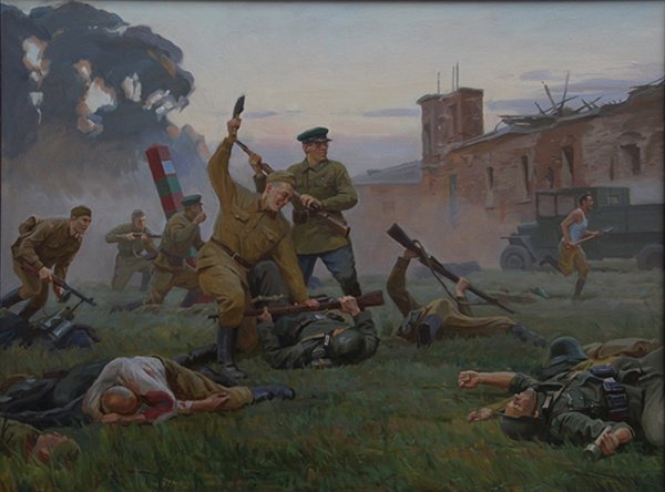 Кривоногов оборона Брестской крепости