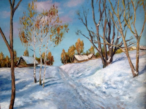 Пластов первый снег