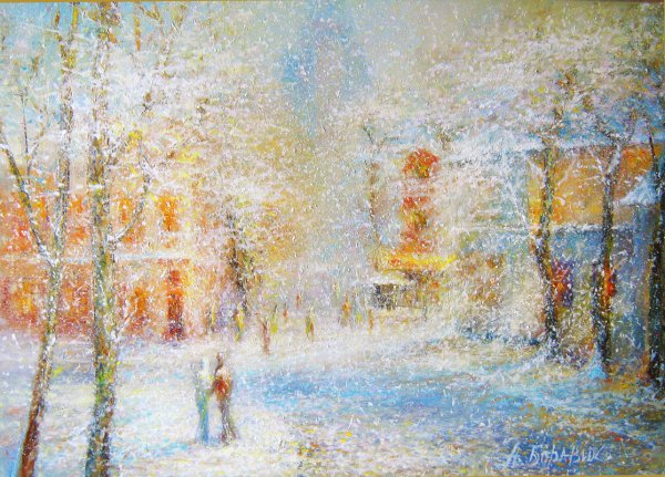 Художник Боравик Андрей пейзажи