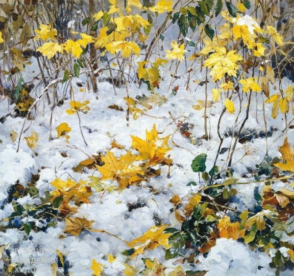 Нестеренко Василий Игоревич картины зима
