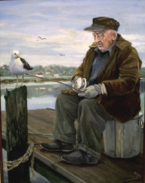 Рыбаки в живописи