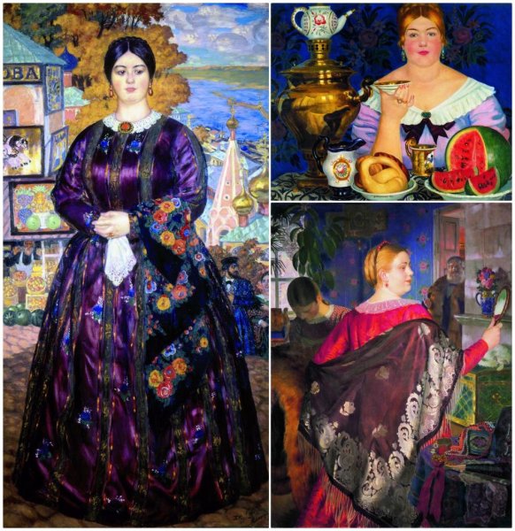 Кустодиев Купчиха