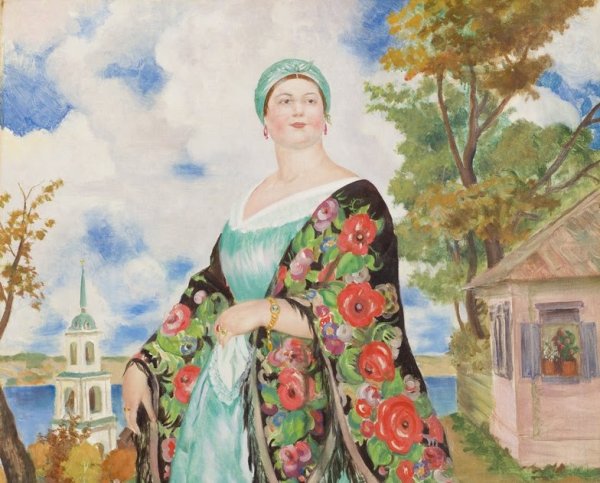 Борис Михайлович Кустодиев Купчиха