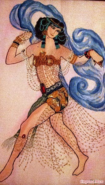 Леон Бакст вакханка