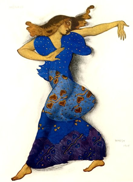 . Лев Самойлович Бакст (Леон Бакст) • живопись,