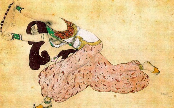 Балет Шахерезада Бакст
