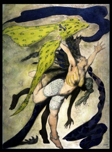 Театральный художник Бакст