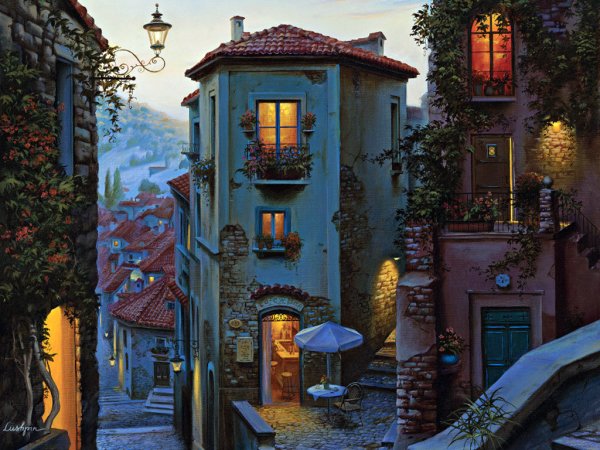 Евгений Лушпин картины Париж