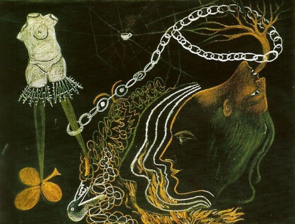 Сюрреалист Андре Бретон картины