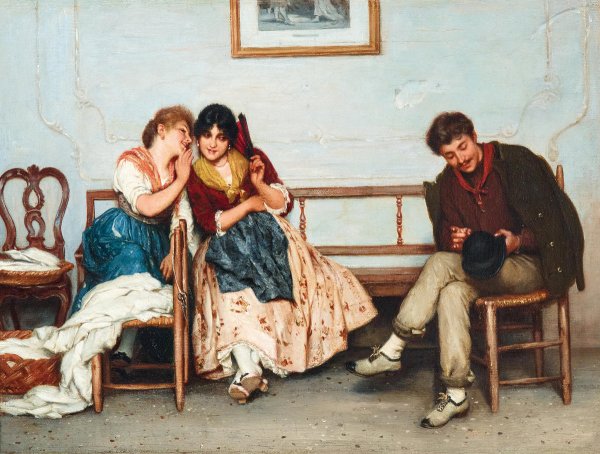 Итальянский художник Эжен де Блаас (1843-1932)