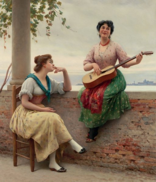 Эжен де Блаас (Eugene de blaas, 1843-1931)