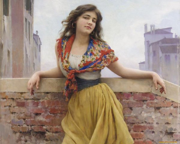 Эжен де Блаас монахини