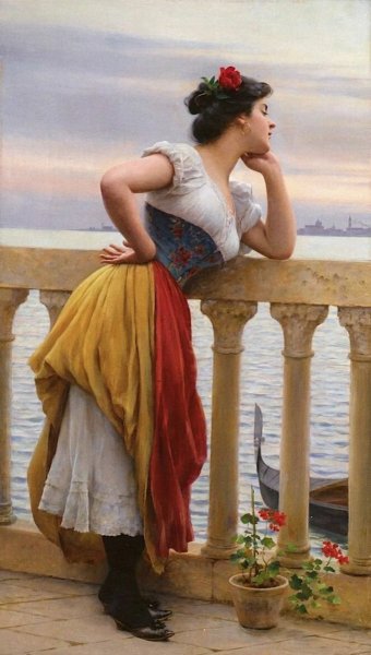 Художник Эжен де Блаас