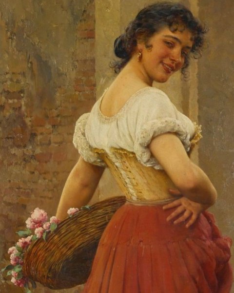 Итальянский художник Эжен де Блаас (1843-1932)