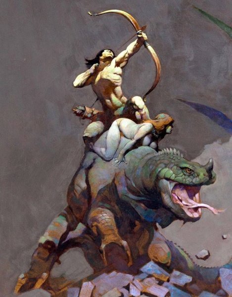 Картины Фрэнка Фразетты