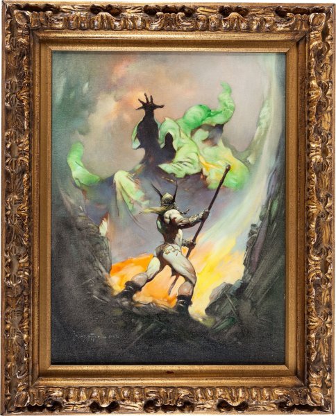 Художник Фрэнк Фразетта