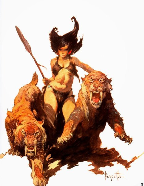 Художник-иллюстратор Frank Frazetta