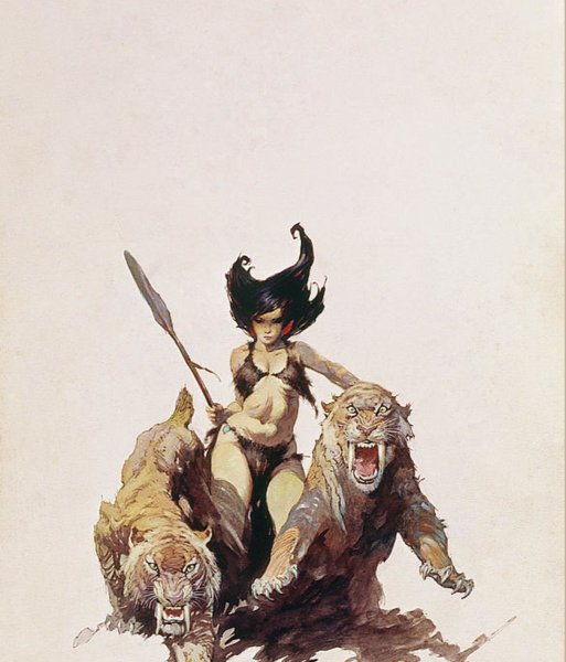 Художник Фрэнк Фразетта