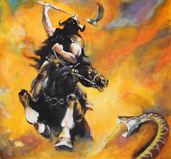 Художник Фрэнк Фразетта